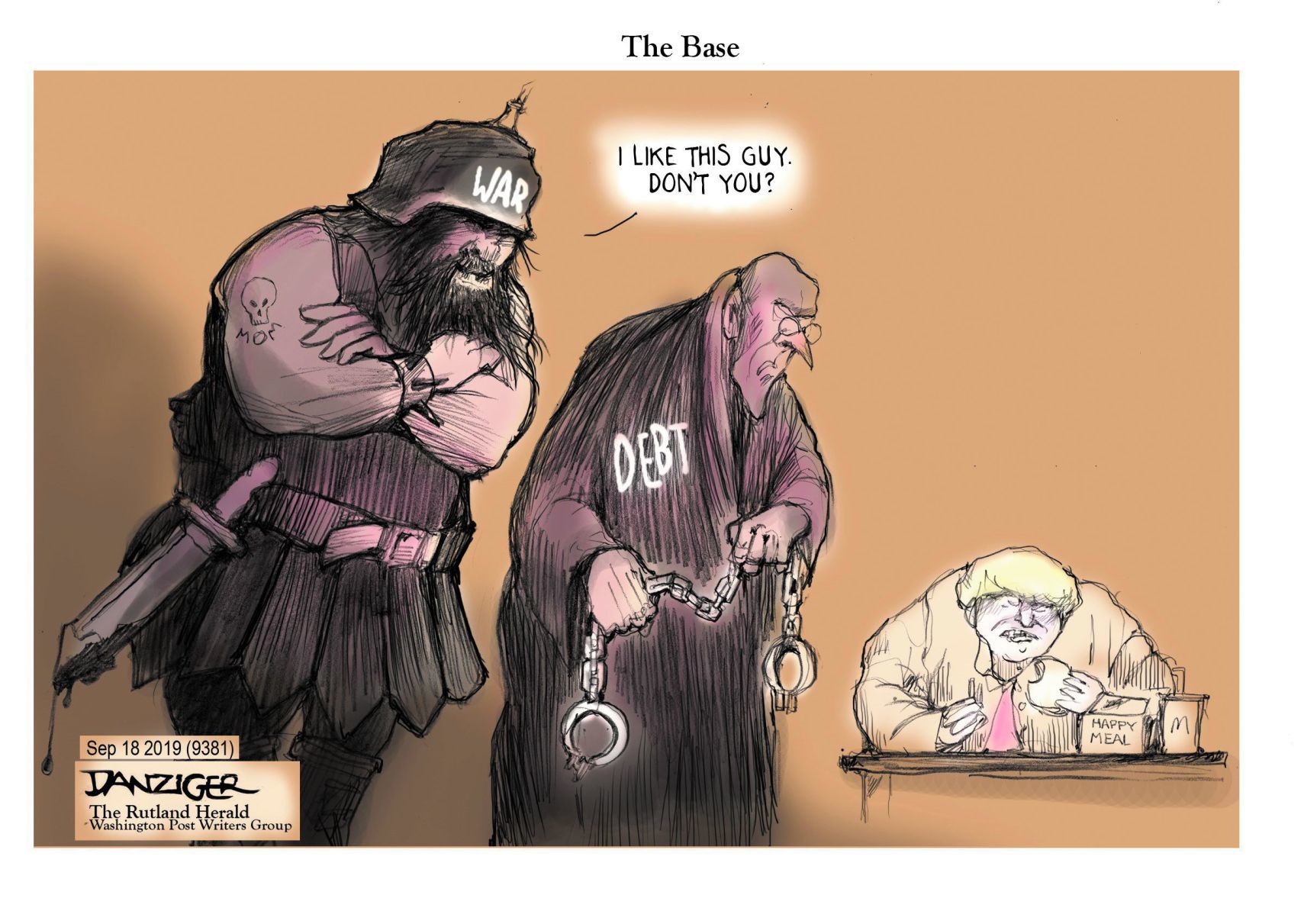 Jeff Danziger cartoon
